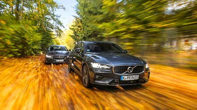 Jaguar XE P250, Volvo S60 TS, Exterieur