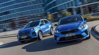Kia ProCeed 1.6 T-GDI, Kia Sportage 1.6 T-GDI 4WD, Exterieur