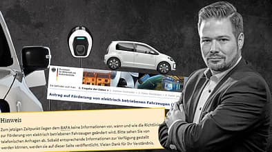 Kommentar zur Verzögerung des Umweltbonus von Chefredakteur Jochen Knecht