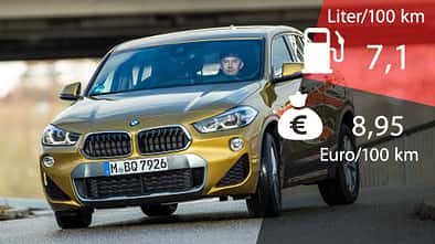BMW X2 20d xDrive Kosten und Verbrauch 