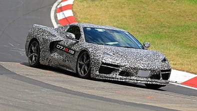 Erlkönig Corvette C8