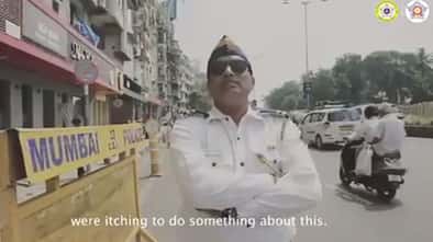 Hup-Bestrafungsampel in Indien