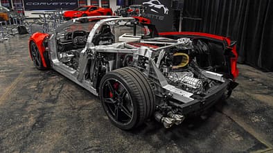 Chevrolet Corvette C8 Sting Ray, ohne Karosserie