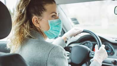 Autofahren mit Maske