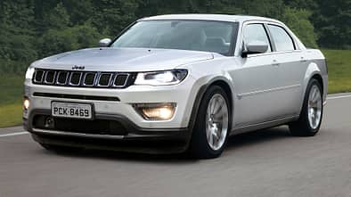 SUV Limousine Crossover Retusche