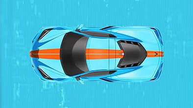 2021er Corvette C8 mit Gulf Oil Lackierung