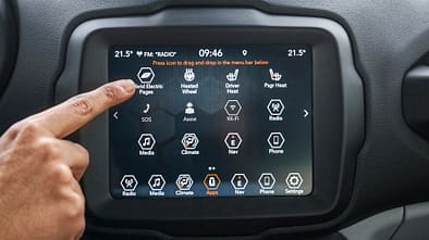 Connectivity Jeep, ams1720, Aktuelles Jeep Renegade, Interieur