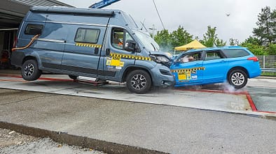 Wohnmobil-Crash