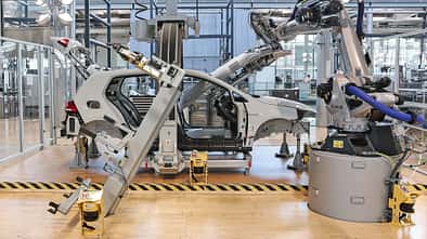 e-Golf Produktion Gläserne Manufaktur