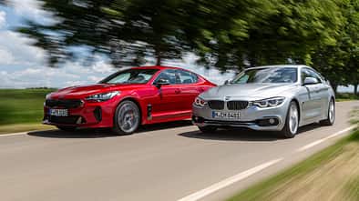 BMW 440i Gran Coupé Luxury Line, Kia Stinger 3.3 T-GDI V6 GT, Exterieur