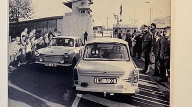 DDR Flucht Fahrzeuge Checkpoint Charlie