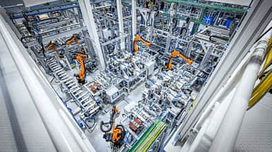 Produktion EQC, Werk in Kamenz