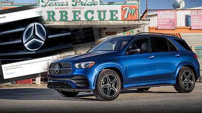 Mercedes GLE USA Stern beleuchtet Rückruf