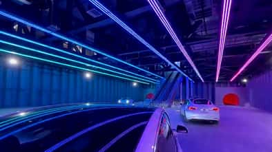 Boring Company Banhnhof Las Vegas Encore Hotel