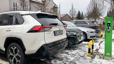 12/2020, öffentliche Ladesäule