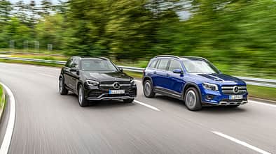 Mercedes GLB 220 d 4 Matic und GLC 220 d 4Matic, Vergleichstest ams 0121