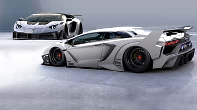 Liberty Walk Aventador GT Evo Bodykit