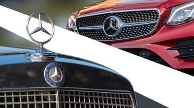 Mercedes Stern Haube Grill Design