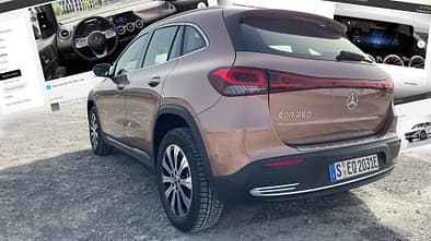 Mercedes EQA Elektro-SUV Konfigurator 2021