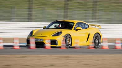 Porsche 718 Cayman GT4, Bremsentest