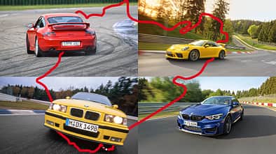 Rundenzeit-Entwicklung Nordschleife, BMW M3/M4, Porsche 911 GT3