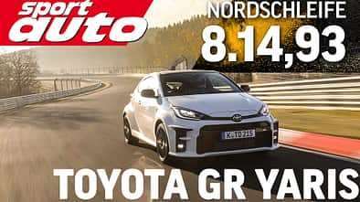 04/2021, Toyota GR Yaris sport auto Supertest Rundenzeit Nürburgring Nordschleife