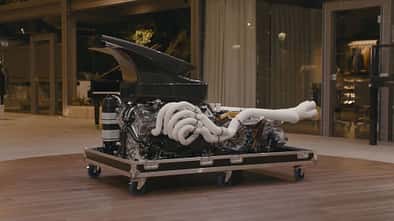 04/2021, Pagani Huayra R V12-Motor