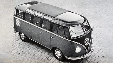VW Bus T1 Achtsitzer Samba 75 Jahre ams