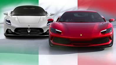 06/2021, Kaltvergleich Ferrari 296 GTB vs. Maserati MC20