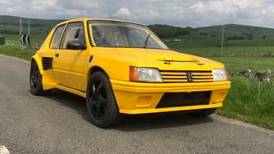 Peugeot 205 mit Porsche-Boxster-Motor