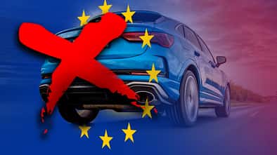 EU Verbrenner Verbot Collage Audi RS Q3