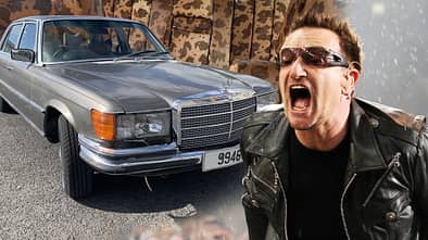 Bono U2 Mercedes W 123 Auktion