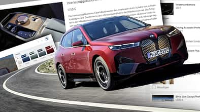 BMW iX Konfigurator xDrive 50 Sport Vollausstattung