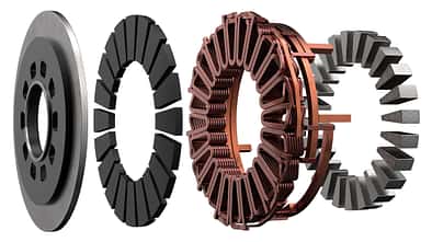 Radialflussmotor Elektromotor
