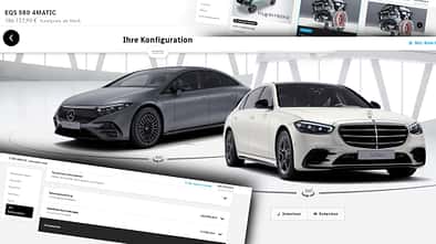 Konfigurator Preis Vergleich Mercedes S-Klasse EQS