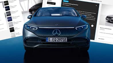 Mercedes EQS Basismodell 450+ Konfigurator Serienausstattung