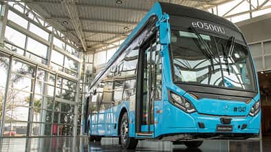 Mercedes Elektrobus-Fahrgestell eO500U