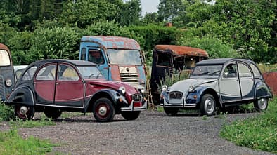 Citroen 2CV Conservatoire (1990) Rouge Delage Cormoran Grey