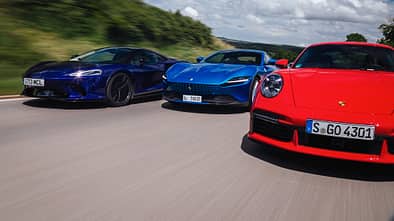 Ferrari Roma, McLaren GT, Porsche 911 Turbo S, Exterieur