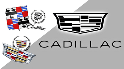 Cadillac Logo Neu Monochrom 2021