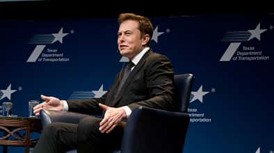 10/2021, Elon Musk beim Texas Transportation Forum in Austin 2015
