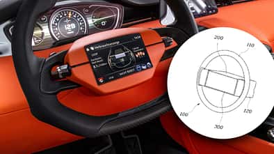 Hyundai Patent Lenkrad Display