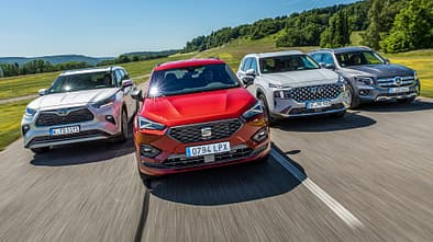 Hyundai Santa Fe, Mercedes GLB, Seat Tarraco, Toyota Highlander, Exterieur