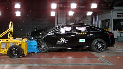 EuroNCAP Crashtest Mercedes EQS