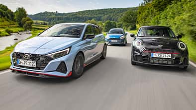 Ford Fiesta ST, Hyundai i20 N, Mini JCW, Exterieur