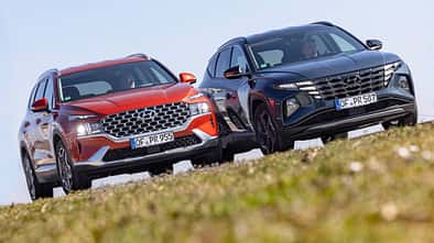Hyundai Santa Fe, Hyundai Tucson, Exterieur