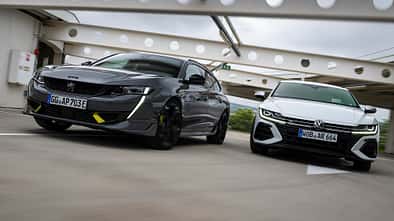 Peugeot 508 SW PSE, VW Arteon SB R, Exterieur