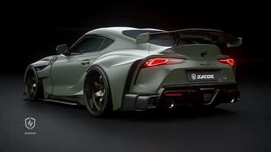 01/2022, Zacoe Performance Toyota Supra mit Widebody-Kit