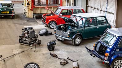 Projekt Mini Recharged Elektroumrüstung Classic Mini