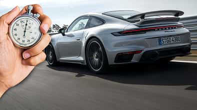 Porsche Turbo S Leichtbaupaket Beschleunigung